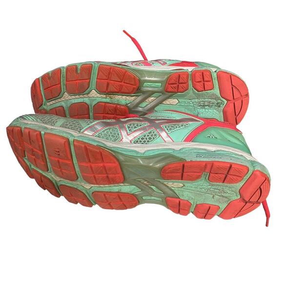Asics gel nimbus 18 green and - Picture 6 of 6